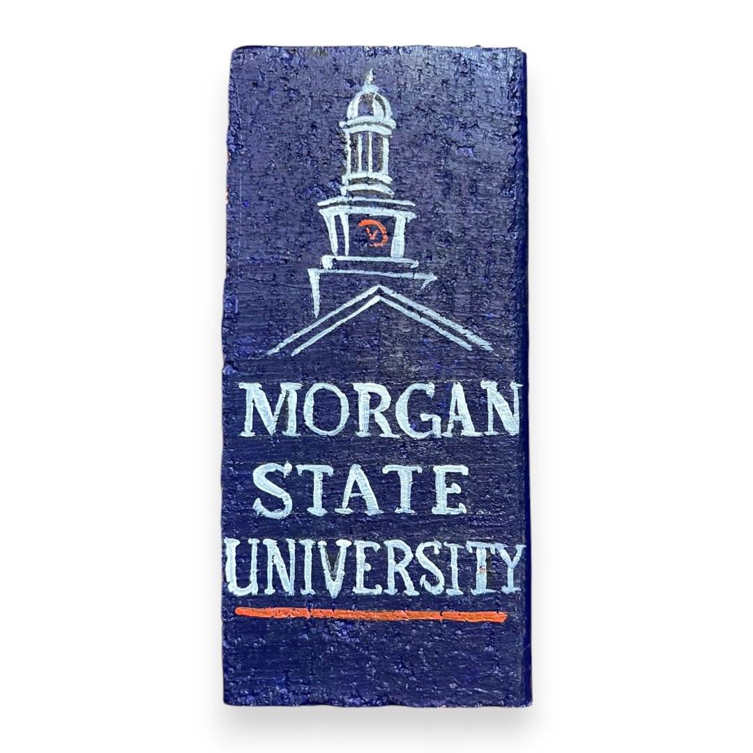Linda Amtmann Hand Painted Brick- Morgan State University