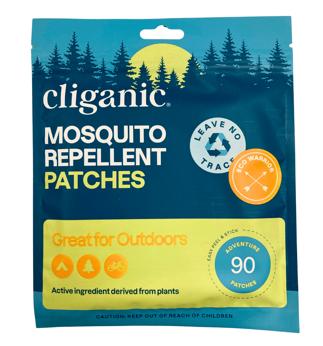 Mosquito Repellent Patches, Natural, Cliganic