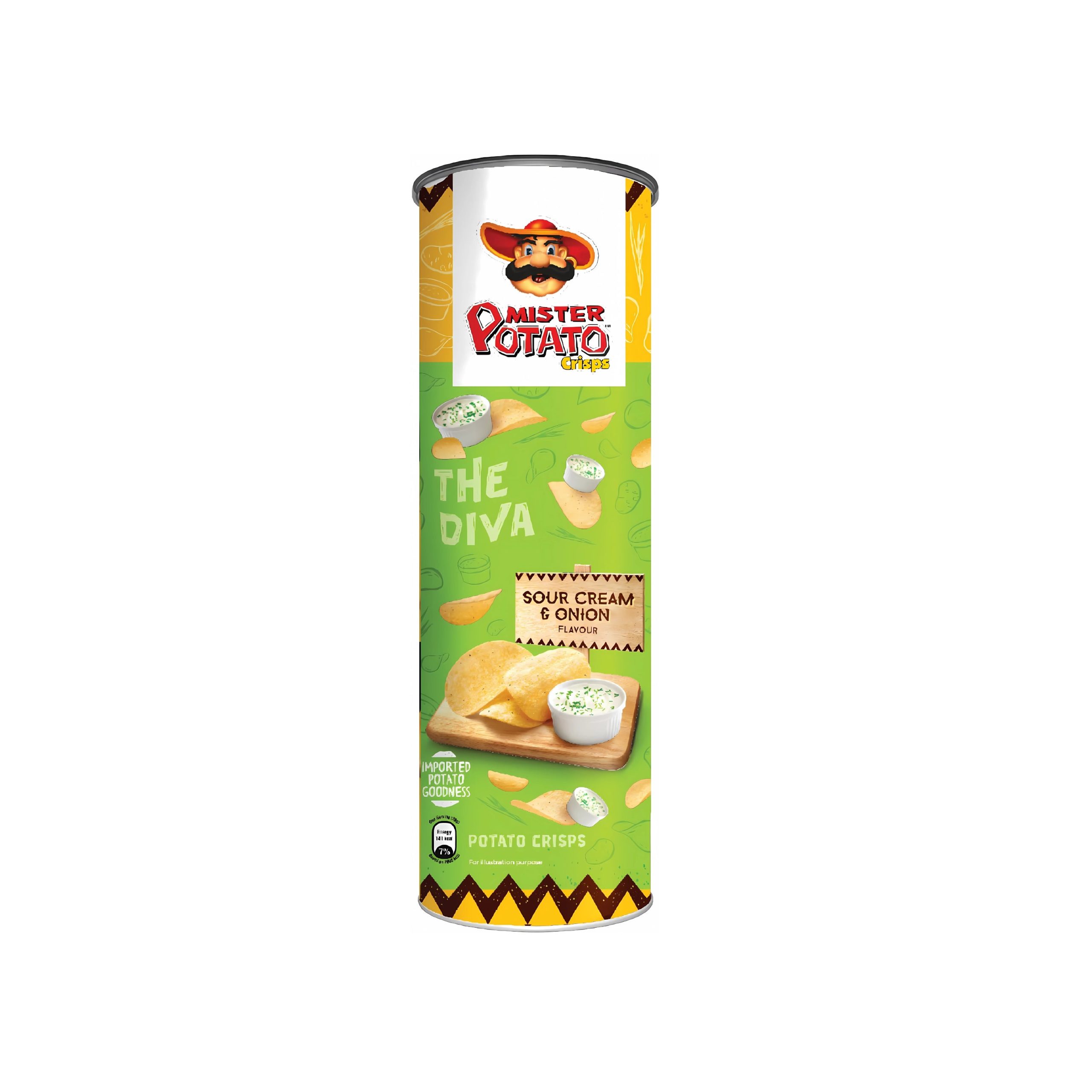 Mr. Potato Sour Cream (Malaysia)