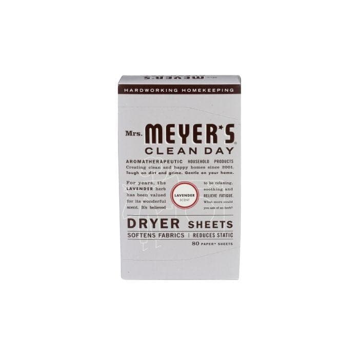 Mrs. Meyer's Clean Day - Lavender Dryer Sheets, 80-pack