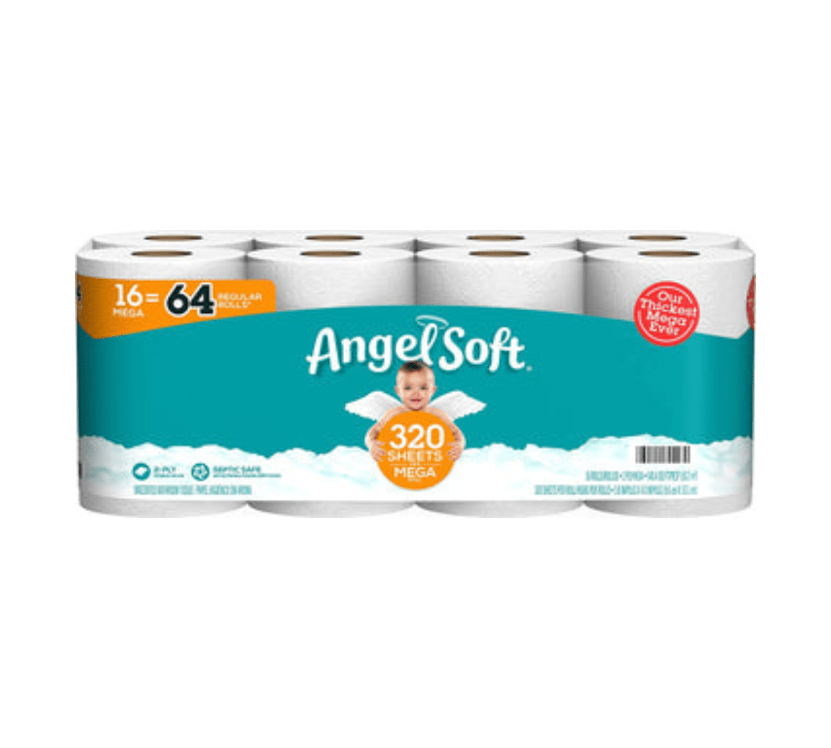 Angel Soft Mega Roll | 8lb
