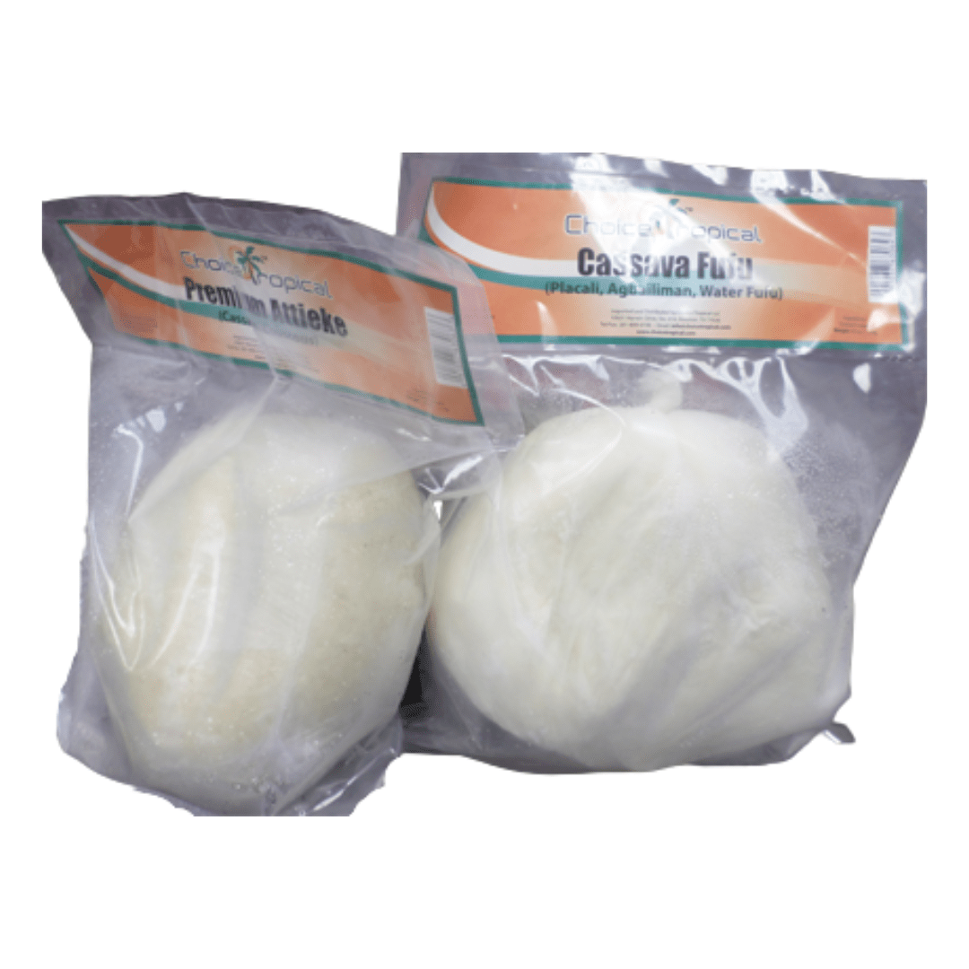 Choice Tropical Cassava Fufu - Authentic West African Staple for Rich Flavors