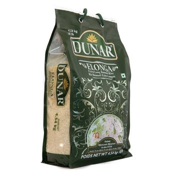 Dunar Basmati Rice - Elonga 10lbs