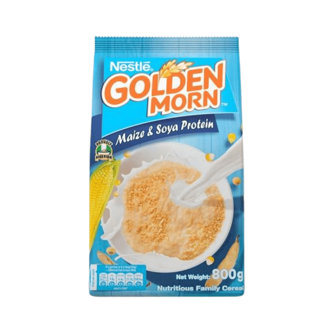 Golden Morn - Nutritious Cereal with Whole Maize and Soya | Healthy Breakfast