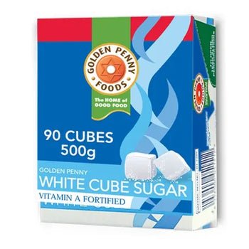 Golden Penny Cube Sugar - Convenient 500g Pack for Quick Sweetening