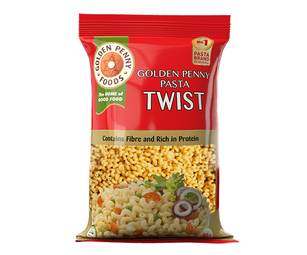 Golden Penny Twist Pasta