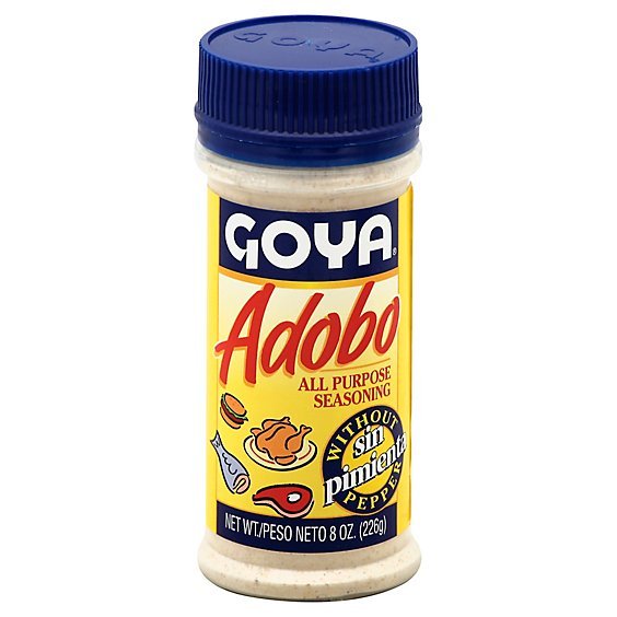 Goya Seasoning All Purpose Adobo Without Pepper Jar