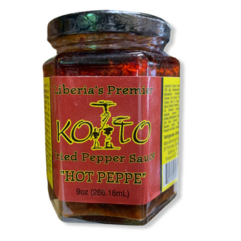 Kotto Fried Pepper Sauce 16 ML - Spicy Delicious Dipping & Cooking Sauce