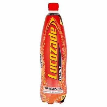 Lucozade Bottle | 1L High-Energy Drink for Instant Boost and Focus