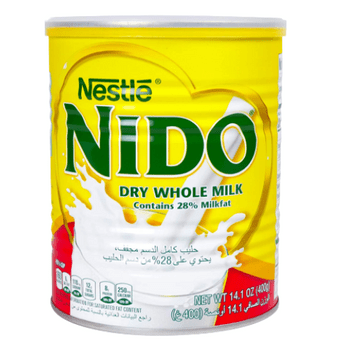 Nido Milk | 400g Fortified Whole Milk Powder for Families and Kids