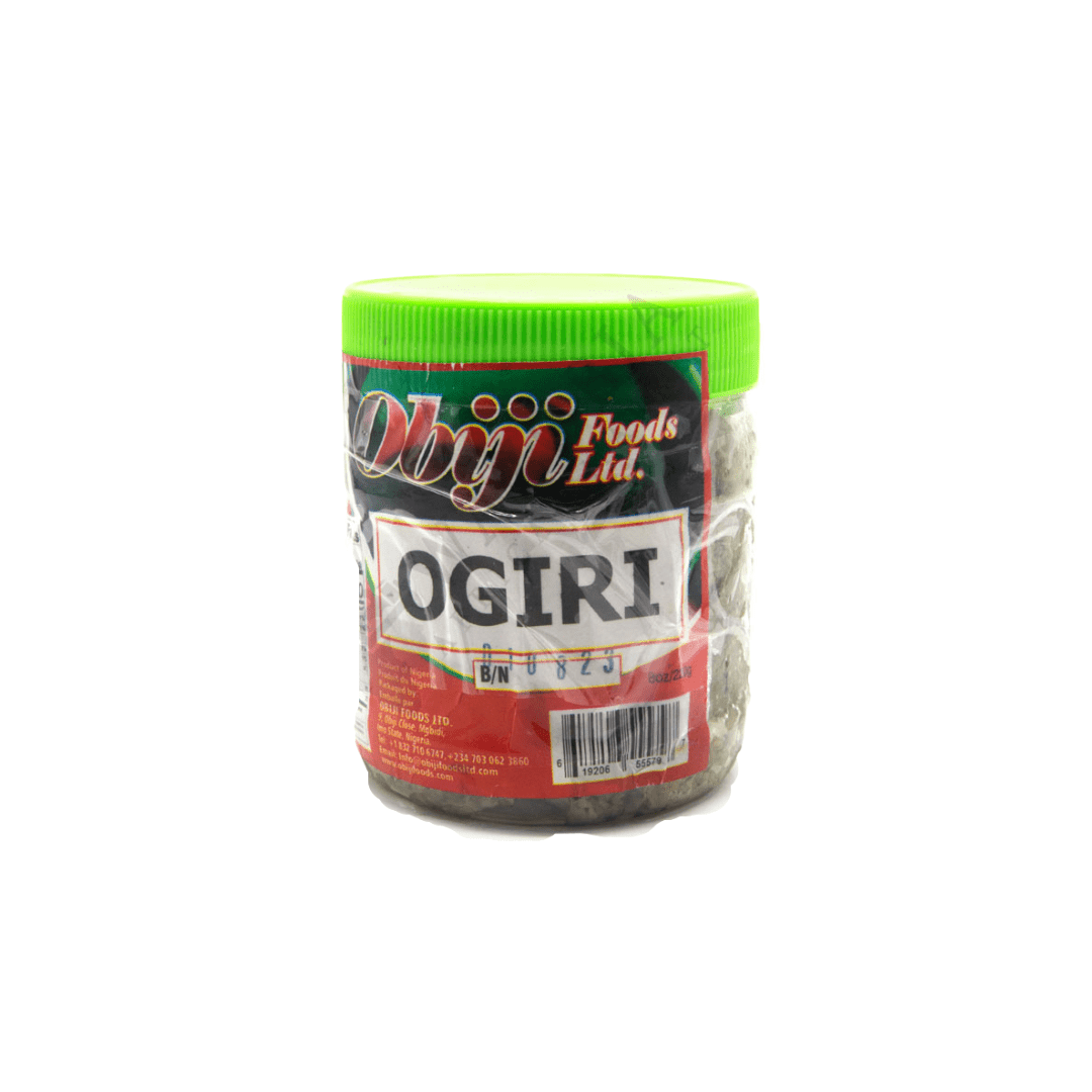 Obiji Frozen Ogiri | Authentic Nigerian Flavor - 8oz