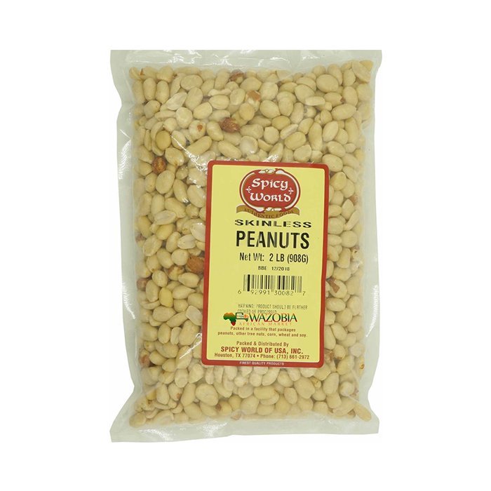 Spicy World Raw Skinless Peanut | 2lbs