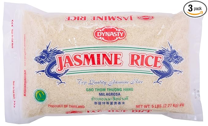 Dynasty Jasmine Rice Enriched 5lb