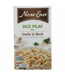 Near East - Rice Mix Pilaf Garlic & Herb, 6.3 oz | Pack of 12