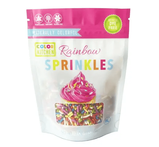 Rainbow Sprinkles from Nature, Color Kitchen