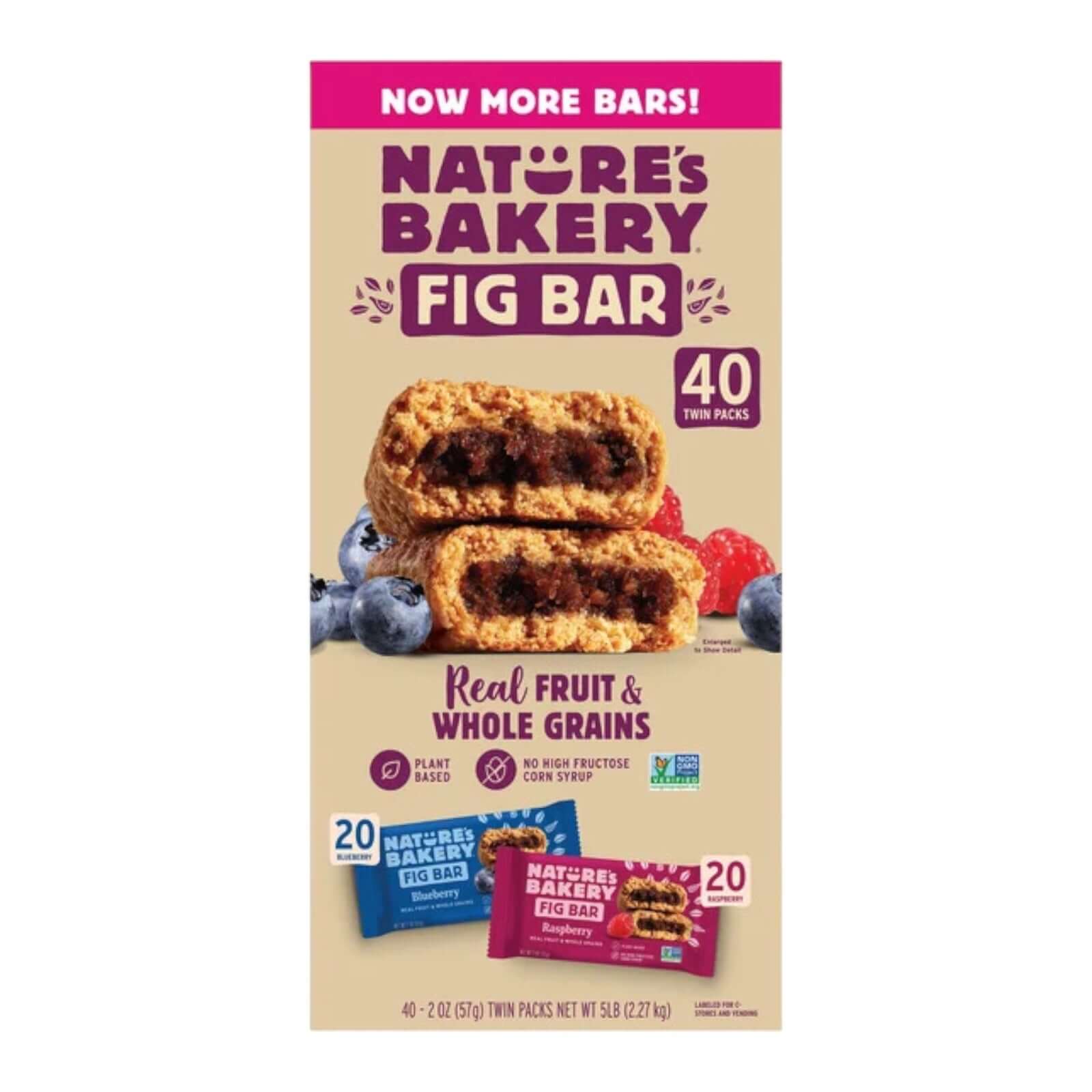 Buy Nature's Bakery Fig Bar Variety Pack 40ct