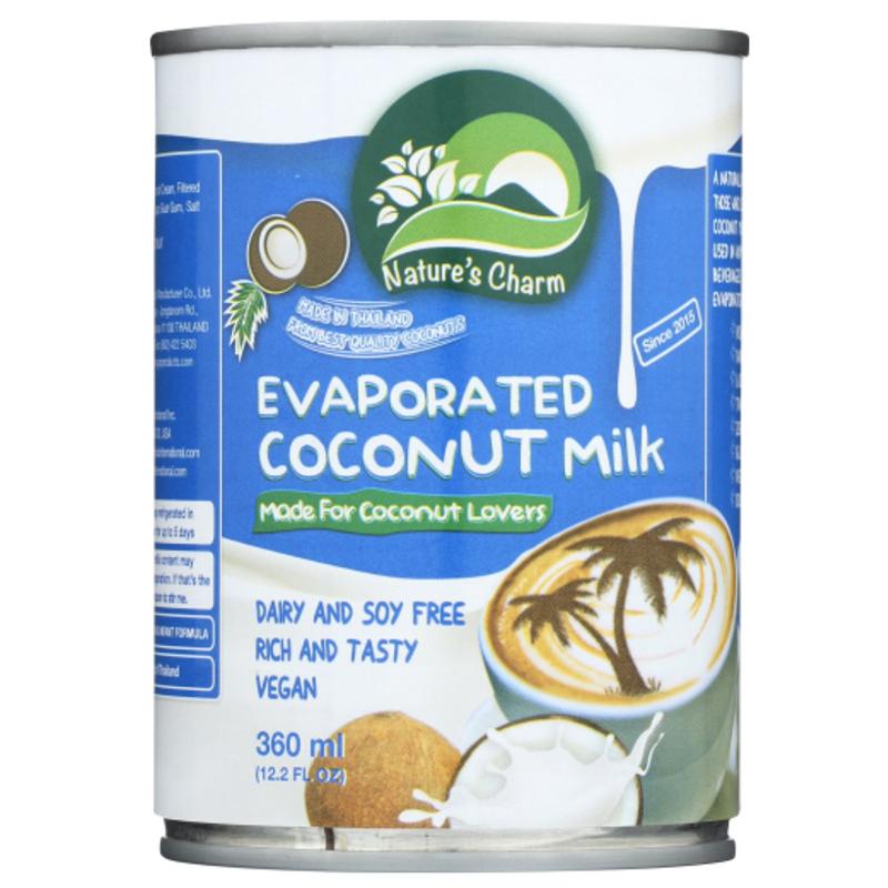 Nature's Charm Evaporated Coconut Milk - Perfect for Recipes