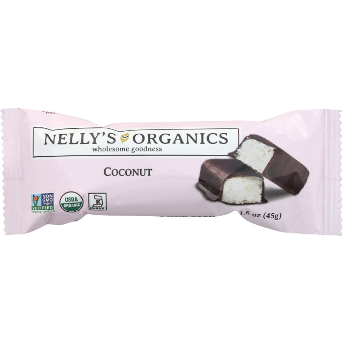 Nellysener - Organic Chocolate Bar, 1.6oz | Multiple Flavors | Pack of