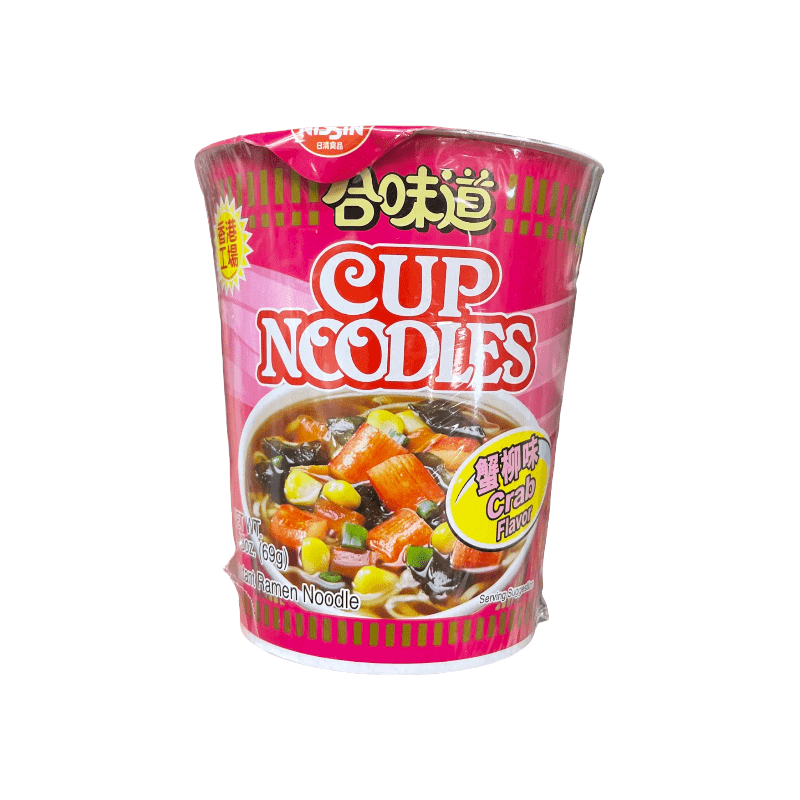 Nissin Cup Noodles Crab Flavor