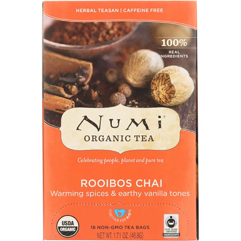 Experience Numi Rooibos Chai | Herbal Tea