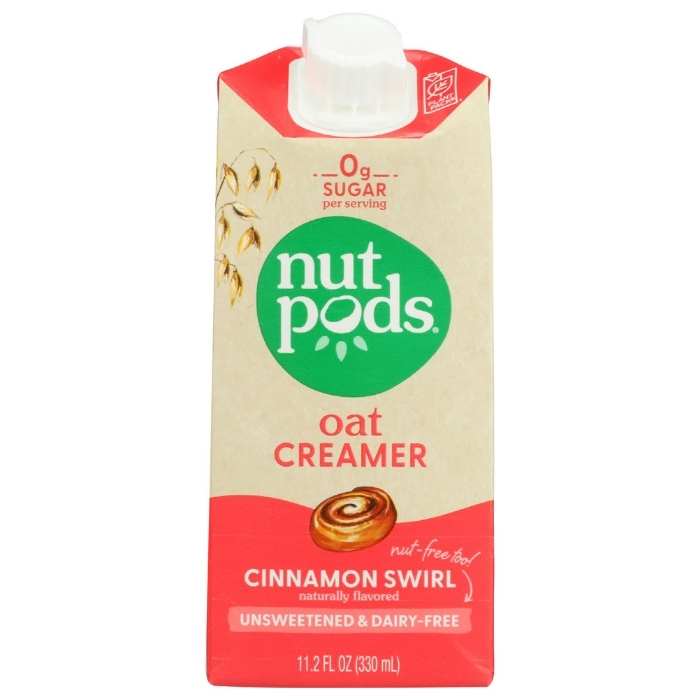 Nutpods - Cinnamon Swirl Oat Creamer, Unsweetened | Multiple Sizes