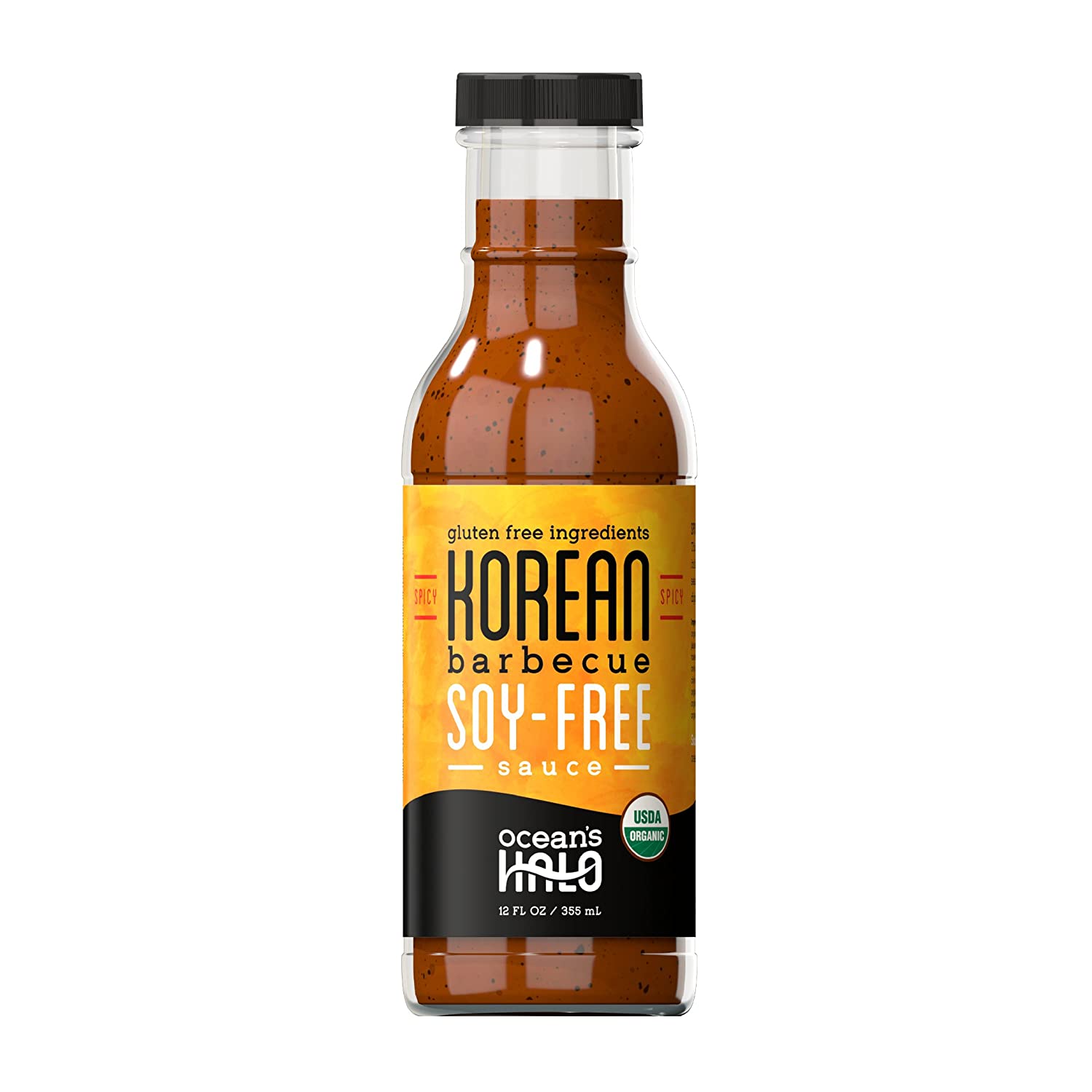 Ocean's Halo - Korean Barbecue Soy Free Sauce, 12oz | Pack of 6