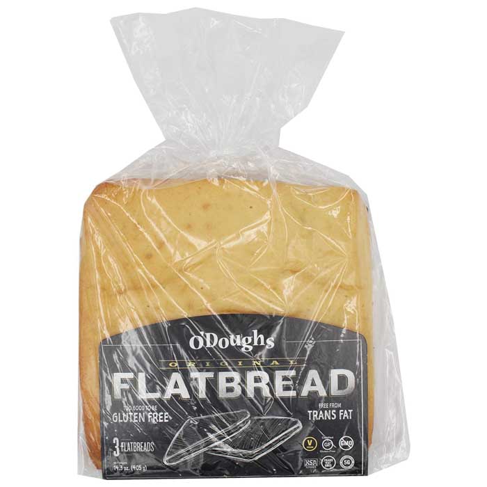O'Doughs - Gluten-Free Original Flatbreads | Buy Now at PlantX