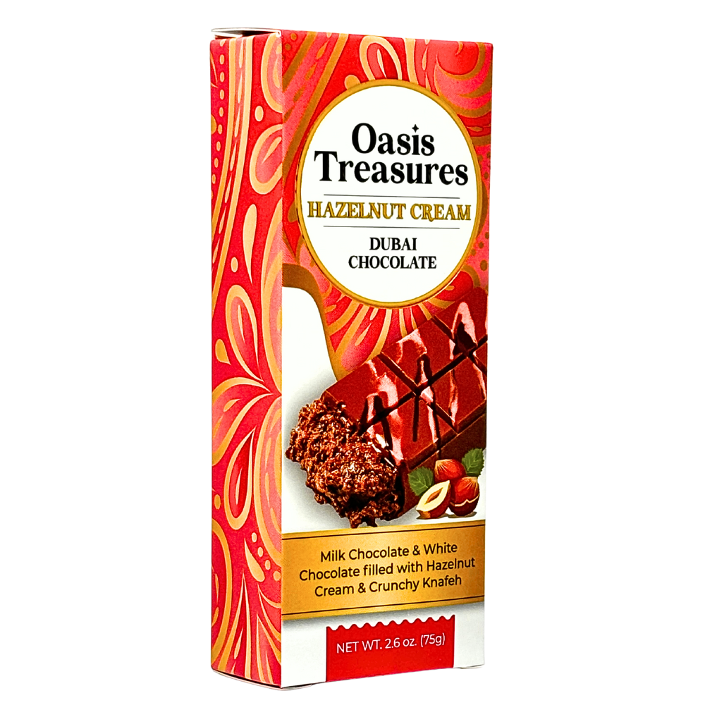 Oasis Treasures Hazelnut Cream Dubai Chocolate
