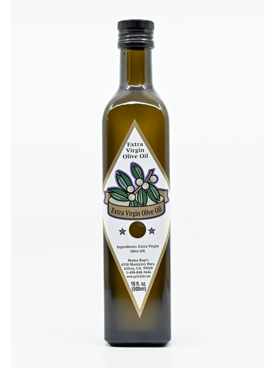 Oil Extra Virgin Olive Oil By Mama Raps @The Garlic Shoppe 16.9oz. $36