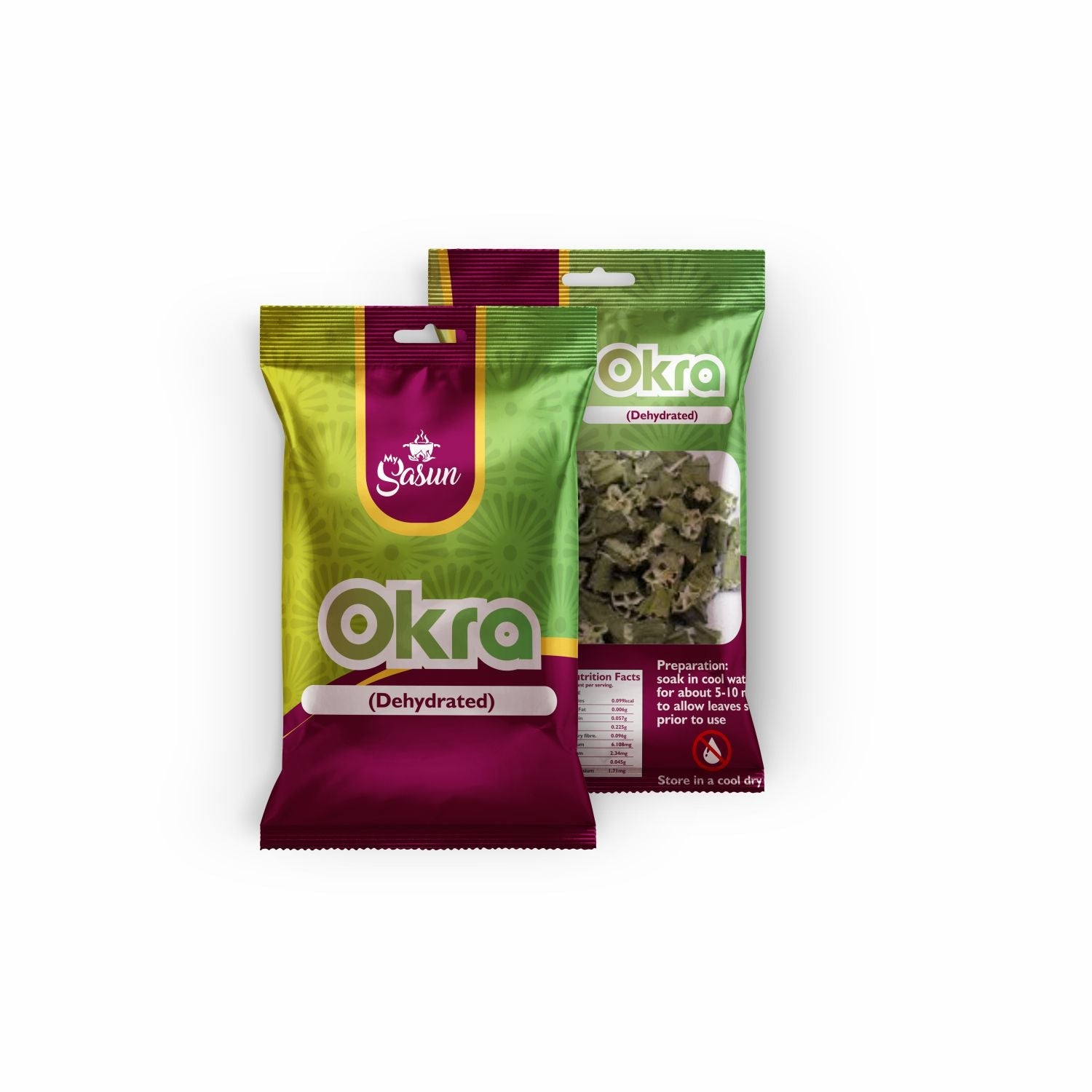 Sasun Okra (Dehydrated)