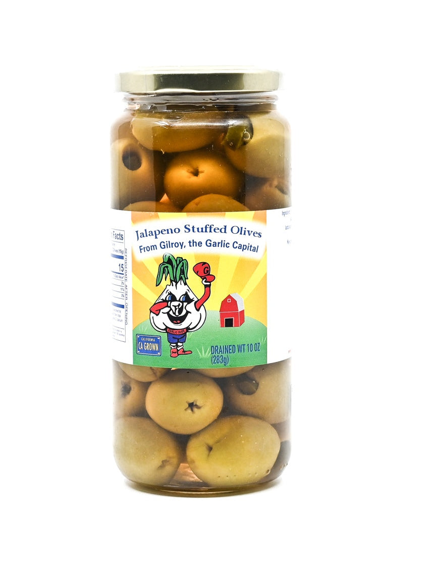 Olives Garlic Jalapeño Stuffed Olives Garlic Dude by The Garlic Shoppe