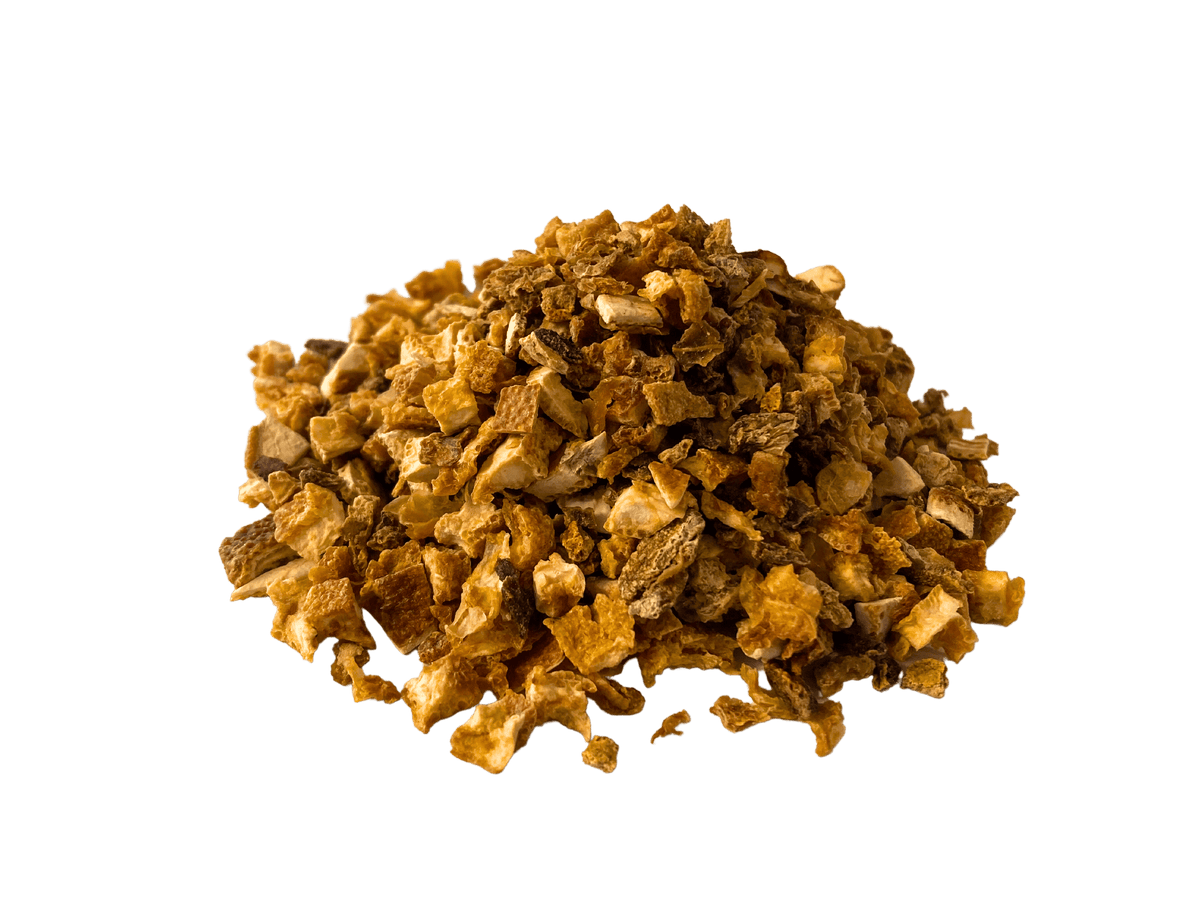 Orange Peel, Cut, Sifted