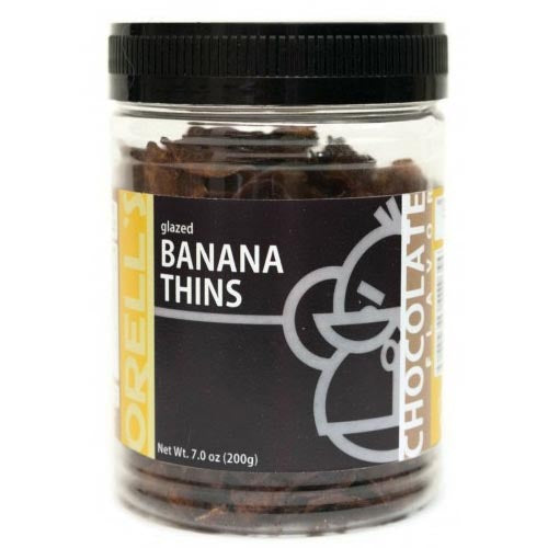 Orell's - Glazed Banana Thins Chocolate - 7 OZ