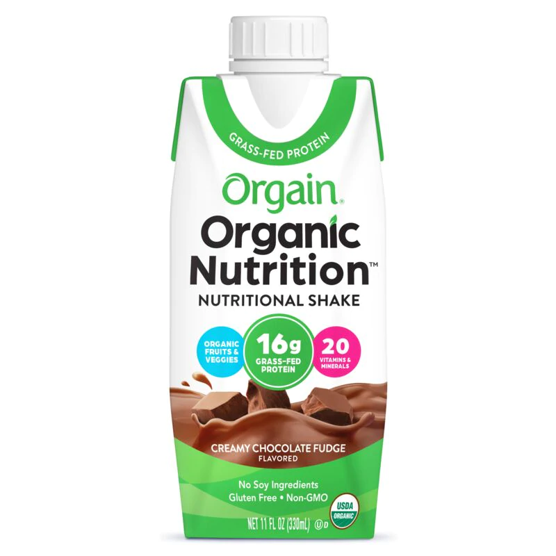 Orgain Organic Protein Shakes - Creamy Chocolate Fudge - 11 Fl | Pack