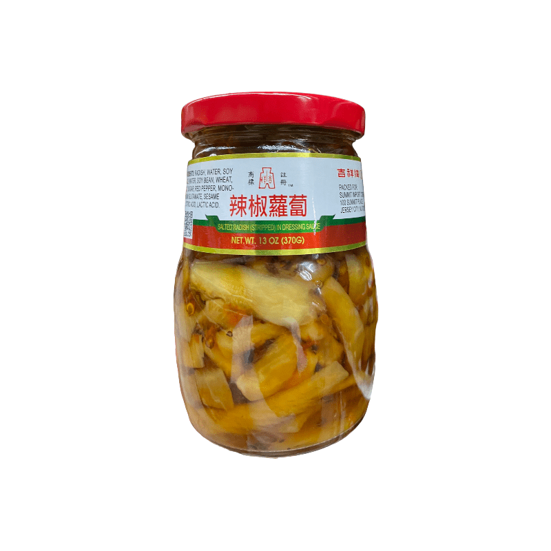 Oriental Mascot Salted Radish (Stripped) in Dressing Sauce