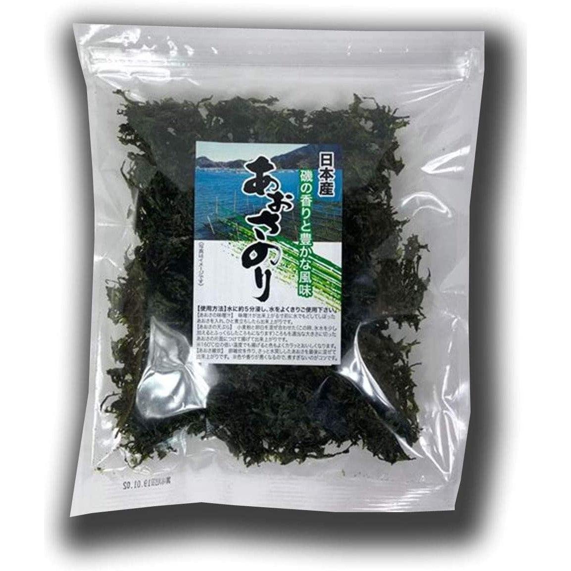 Daihoku Dried Aosa Seaweed (Sea Lettuce) From Kagoshima 50g