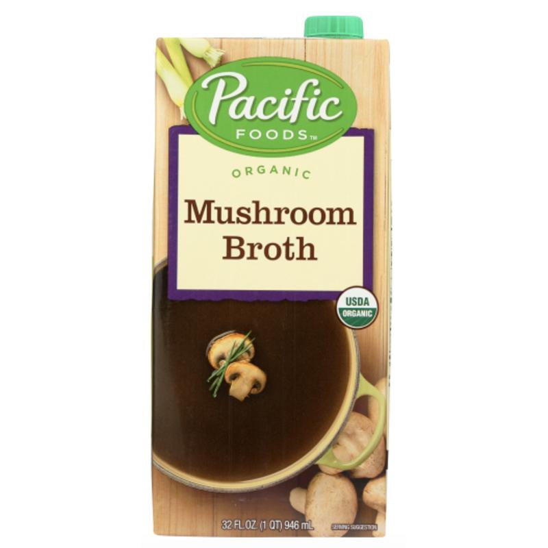 Pacific Foods Mushroom Broth – Rich & Savory Organic Base