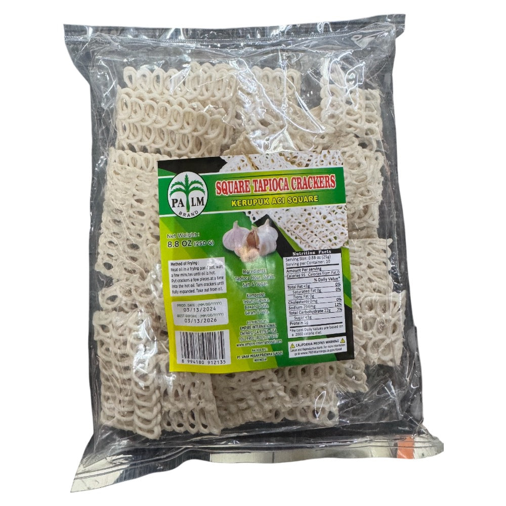 Palm Brand Square Tapioca Crackers