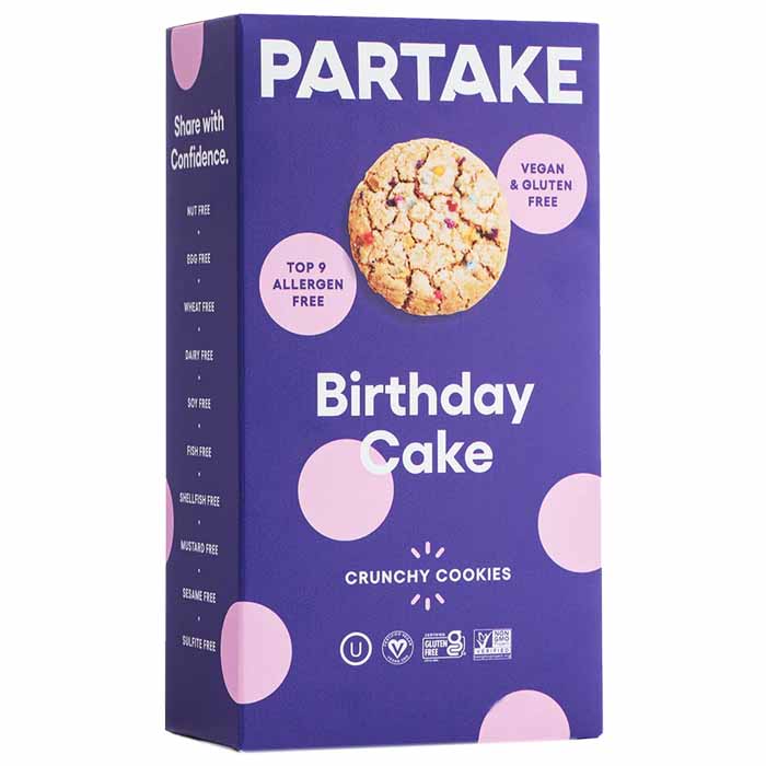 Partake - Crunchy Cookies Birthday Cake