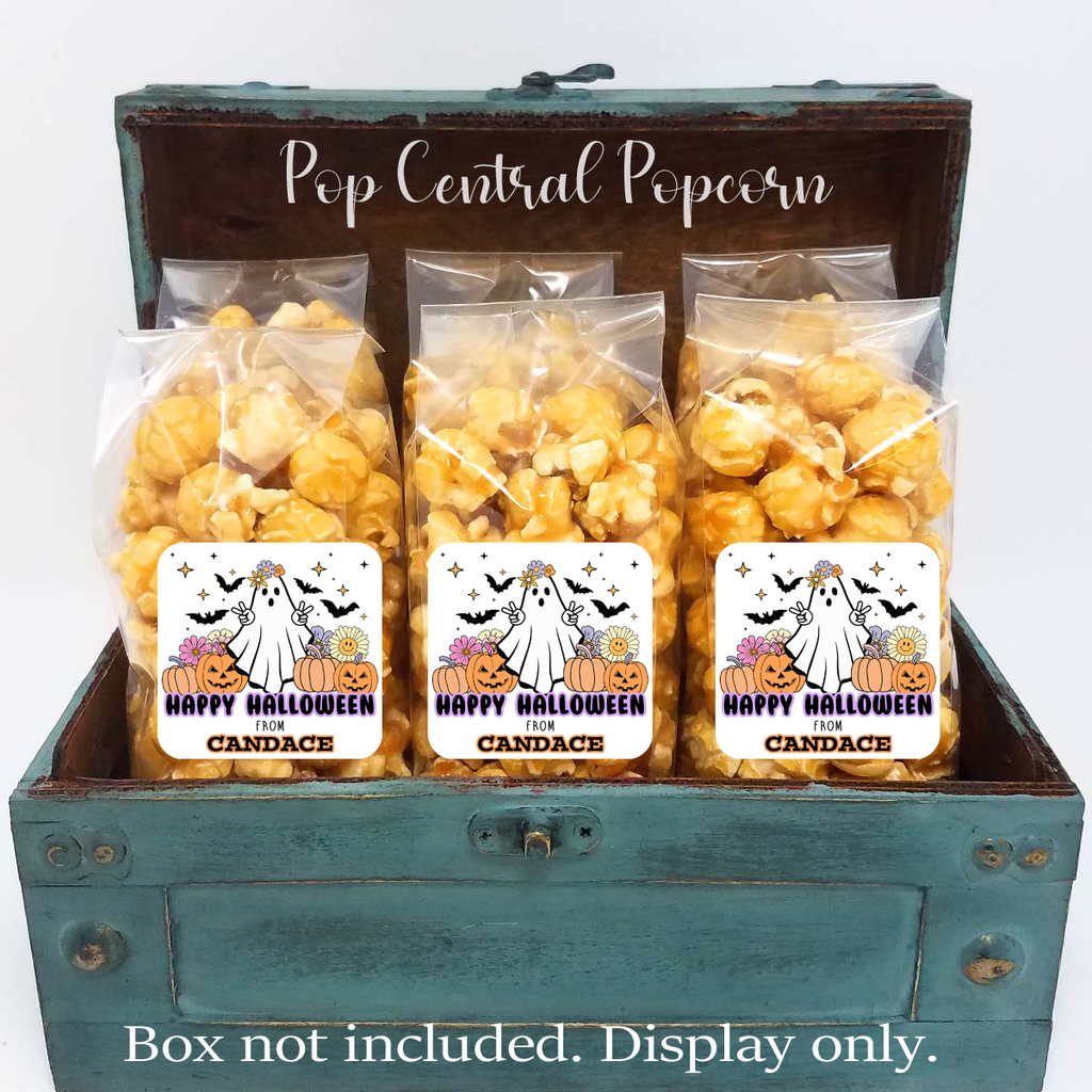 Peace Sign Ghost - Halloween Party Favors