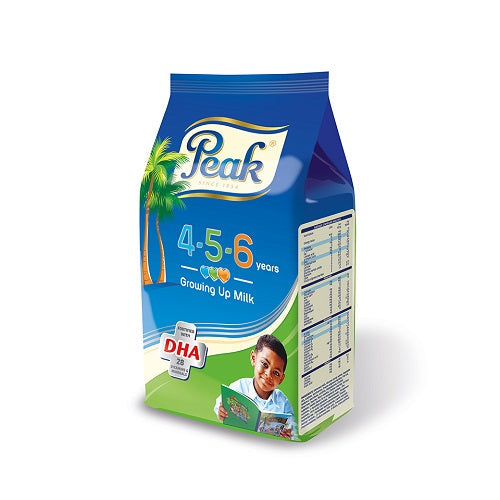 Peak 4-5-6 Growing Up Milk 400g for Child Growth Support