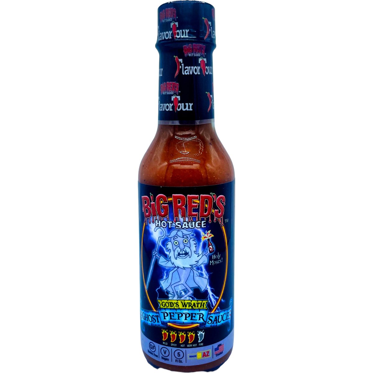 Big Red's God's Wrath Hot Sauce