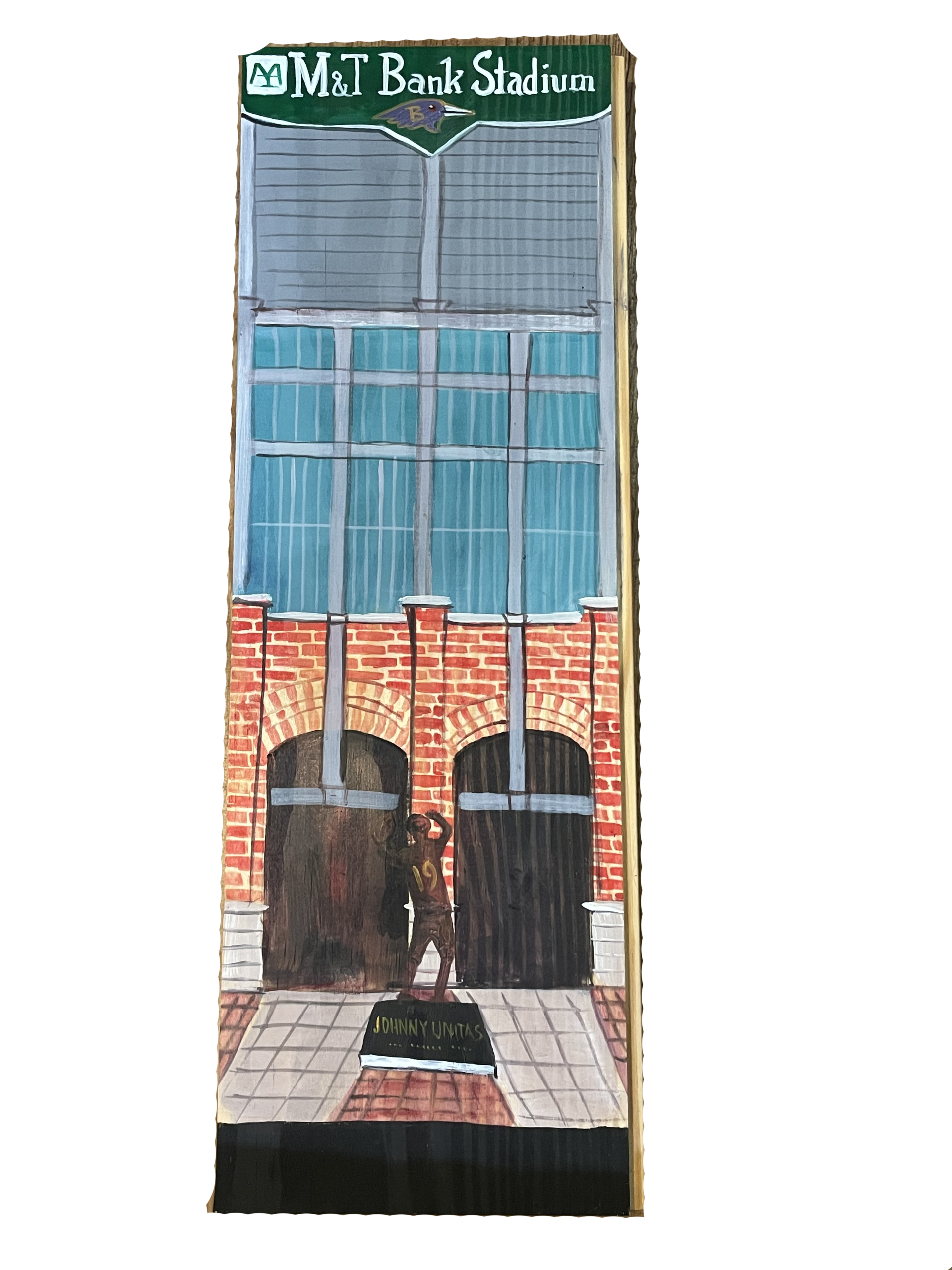 Linda Amtmann Wooden Planks- M & T Bank Stadium