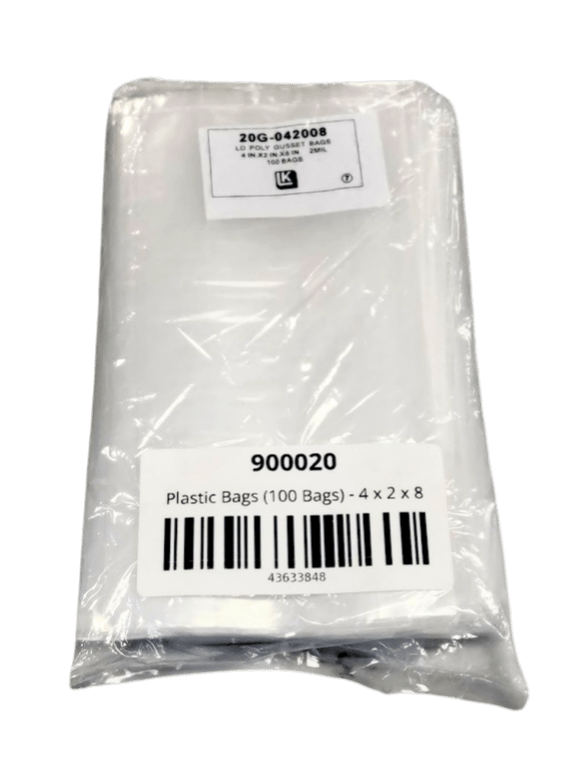 Bags, Polyethylene, 100 Bags