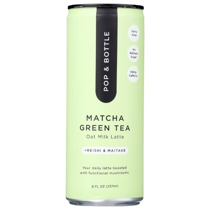 Pop & Bottle - Oat Milk Latte, 8oz | Multiple Flavors