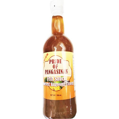 Pride of Pangasinan - Fish Sauce - Boneless Bagoong Tirong - 750 ML