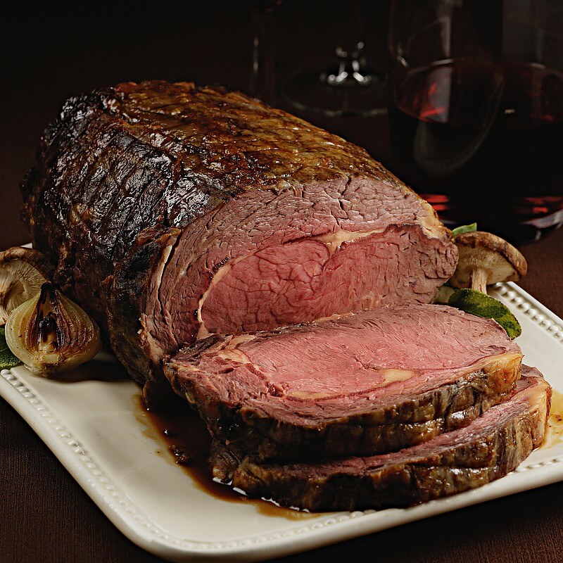 Garlic and Herb Rub Prime Rib Roast