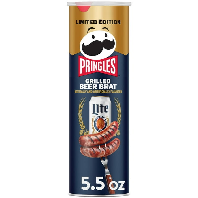 Pringles Grilled Beer Brat