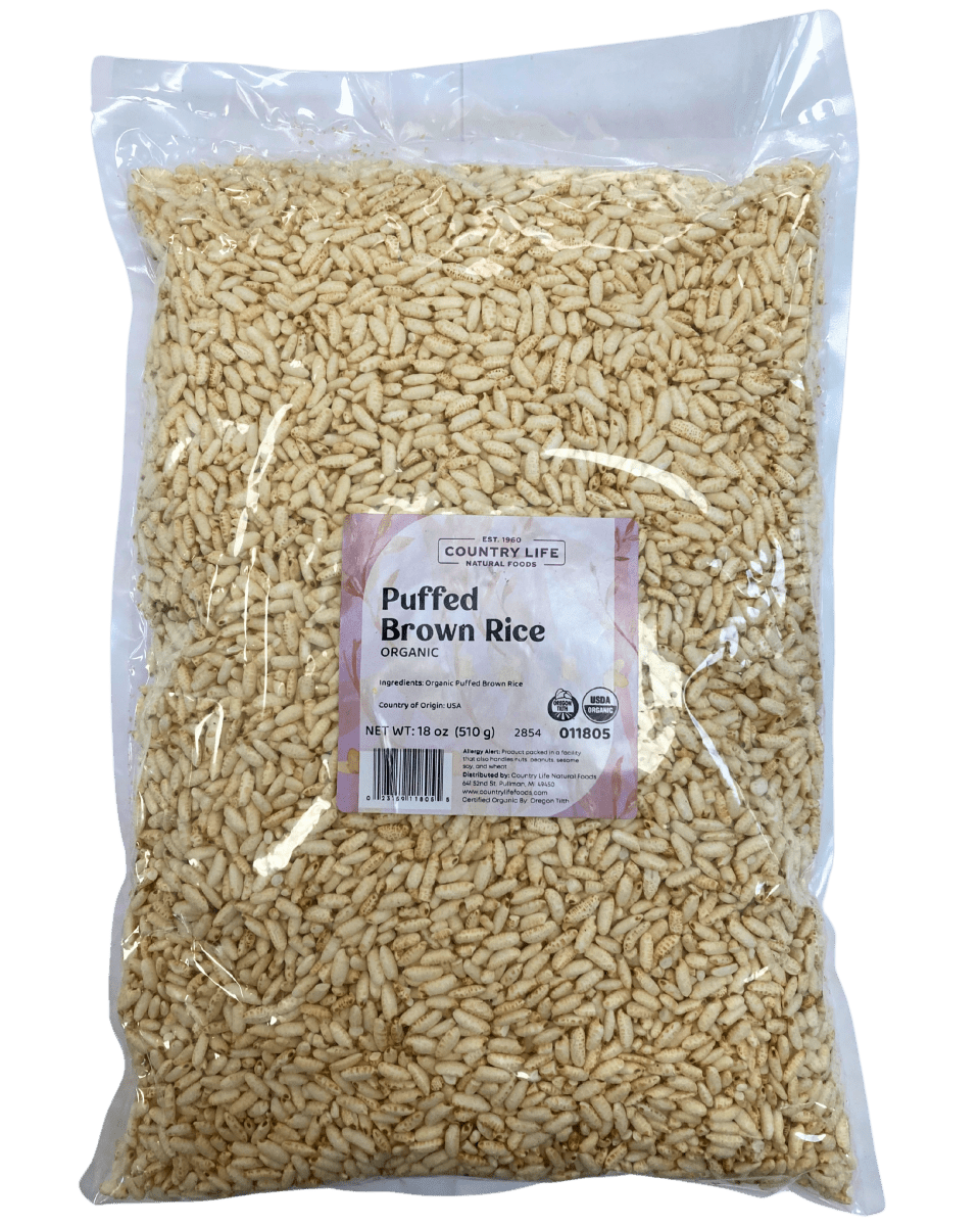 Puffed Brown Rice, Organic