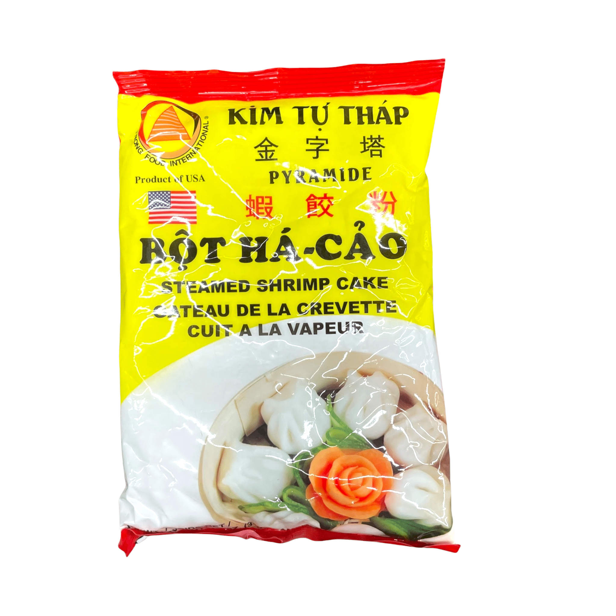 Pyramide Steamed Shrimp Cake